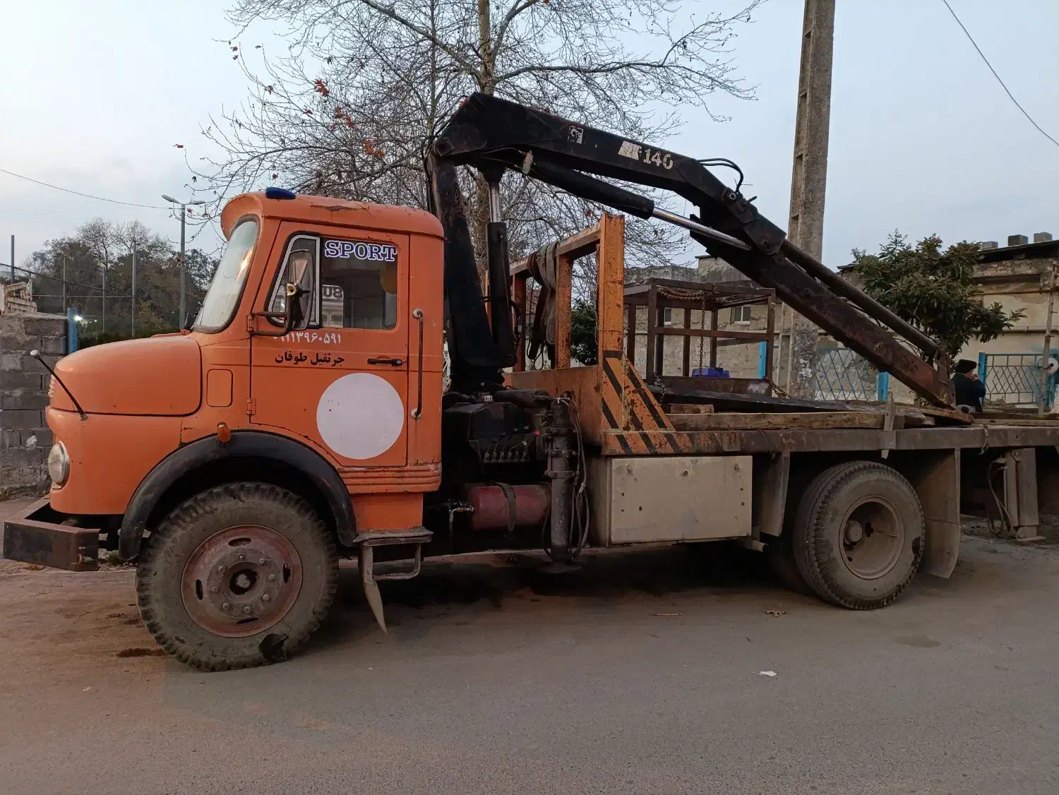 بنز911 جرثقیل|خودرو سنگین|نوشهر, |دیوار