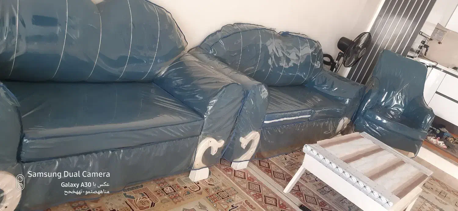 مبل ۷ نفره تمیز درحدنو|مبلمان خانگی و میز عسلی|ایلام, |دیوار