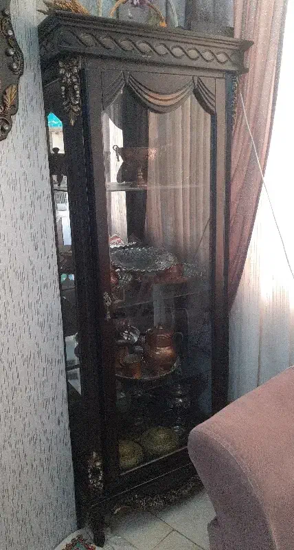 بوفه چوبی|بوفه، ویترین، کنسول|کرج, حصارک بالا|دیوار