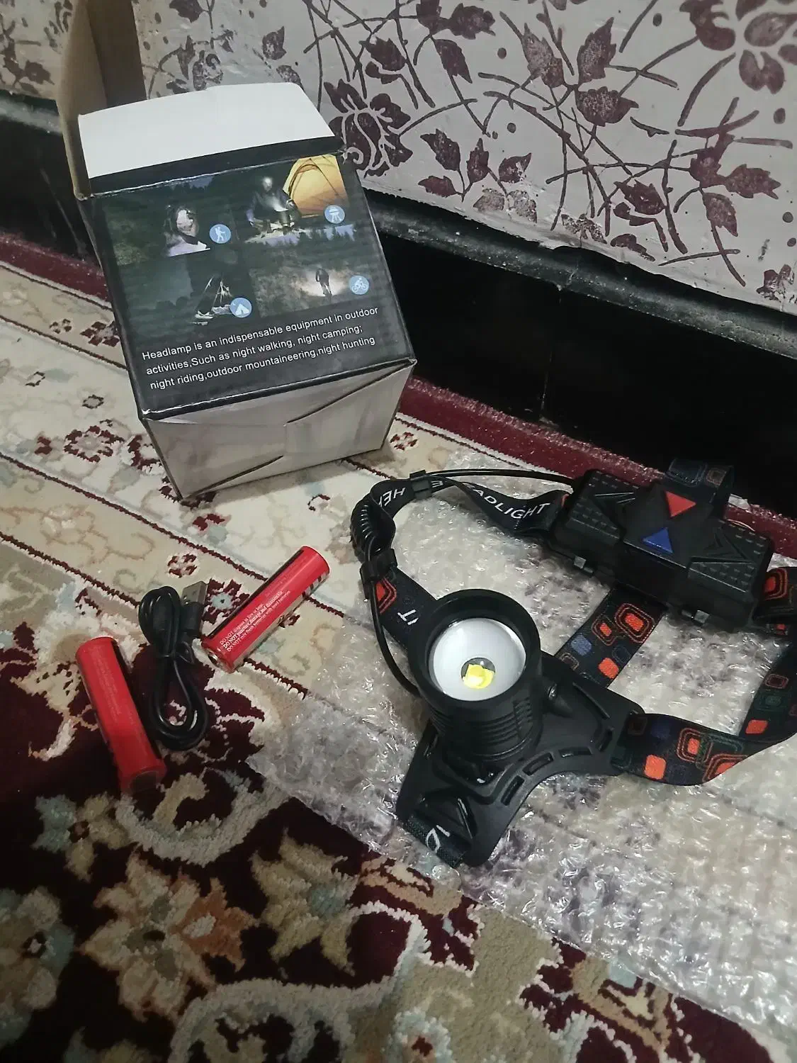 چراغ قوه اصل با نور بالا|کوهنوردی و کمپینگ|اهواز, دغاغله|دیوار