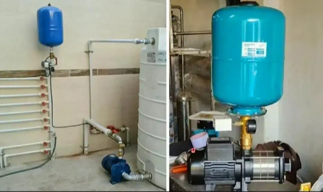 پمپ آب خانگی منبع آب نصب|مصالح و تجهیزات ساختمان|تهران, شمشیری|دیوار
