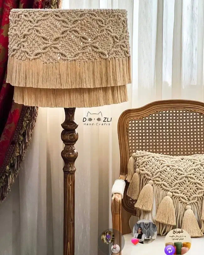 مکرومه بافی|صنایع دستی و سایر لوازم تزئینی|اهواز, کوی مهدیس|دیوار