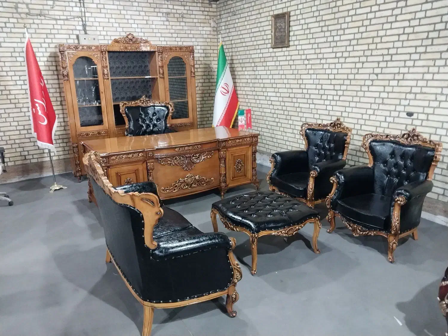 مبلمان اداری مدل بلژیکی|دفتر کار|تهران, صاحب الزمان|دیوار