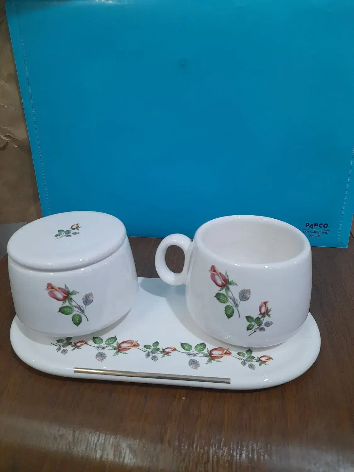 فروش ویژه ست چایخوری کارمندی سرامیک دست ساز|ظروف سرو و پذیرایی|جهرم, |دیوار