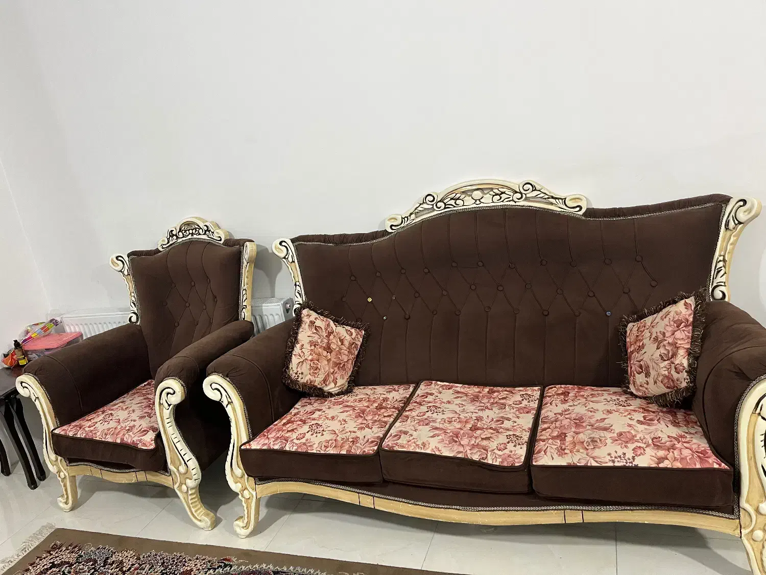 مبل ۷ نفره|مبلمان خانگی و میز عسلی|شیراز, دشت چنار|دیوار