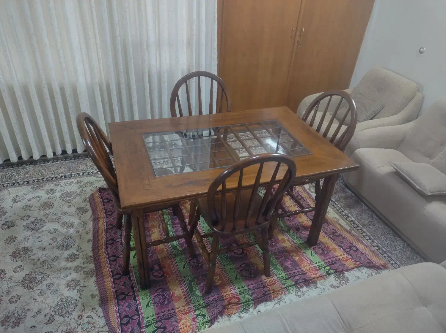 میز نهارخوری|میز و صندلی غذاخوری|تربت جام, پاسداران|دیوار