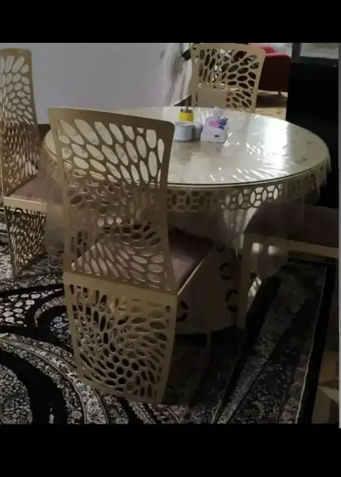 میز و صندلی فلزی|میز و صندلی غذاخوری|مهاباد (آذربایجان غربی), |دیوار