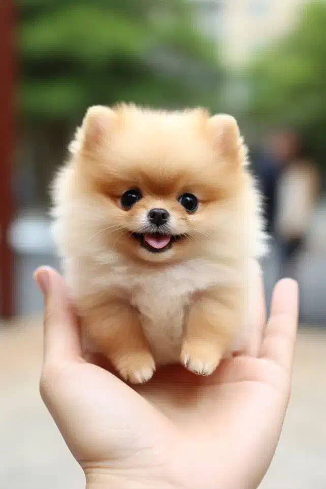 توله سگ پامر کوچولو دو ماه ۱۰ م|سگ|تهران, چیتگر جنوبی|دیوار