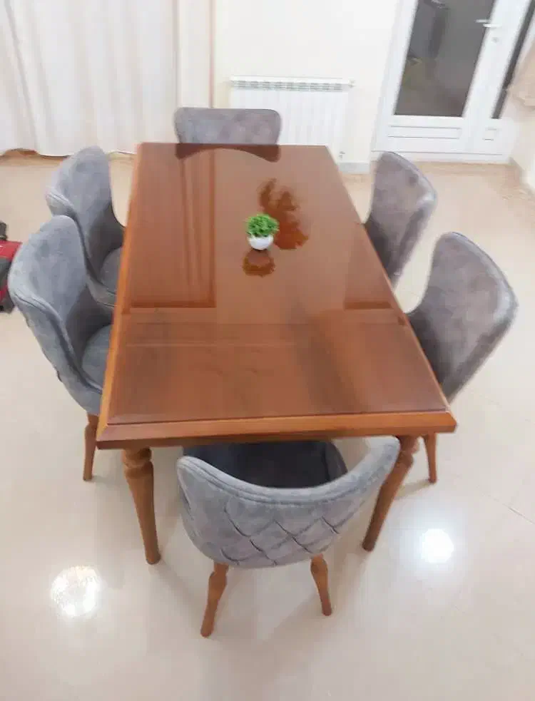 میزو صندلی نهار خوری ۶نفره ترک|میز و صندلی غذاخوری|تهران, نارمک جنوبی|دیوار