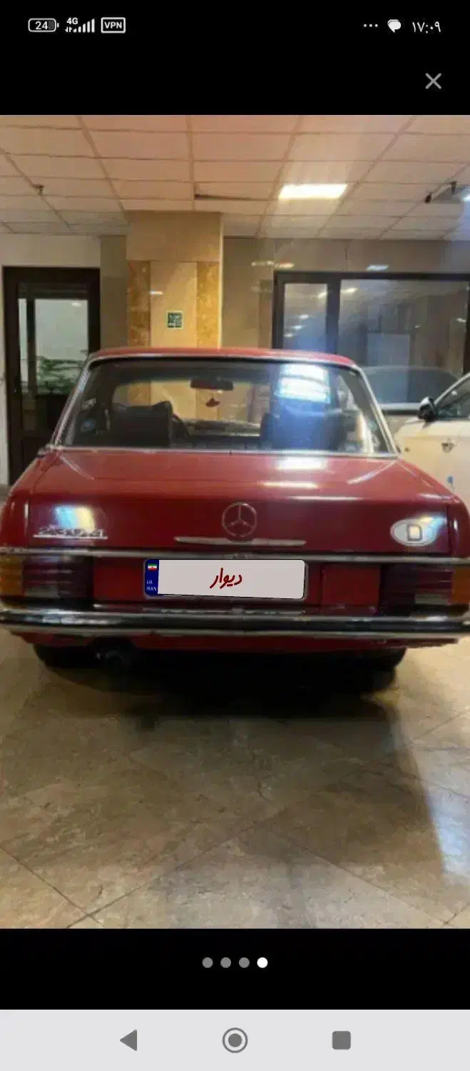 بنز ۲۲۰ مدل ۷۲|خودرو کلاسیک|تهران, بهار|دیوار