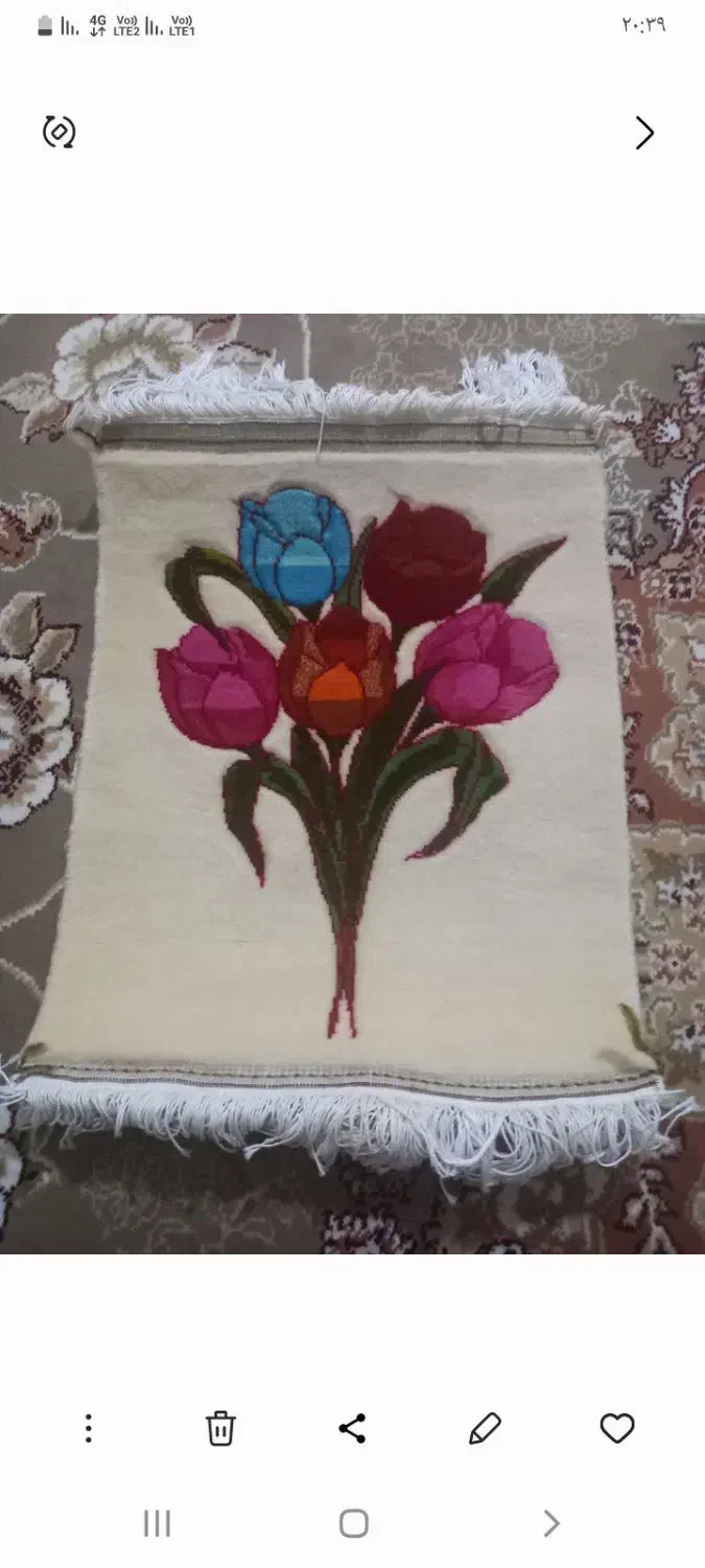 تابلو فرش گل|تابلو، نقاشی، عکس|قدس, شهر‌قدس|دیوار