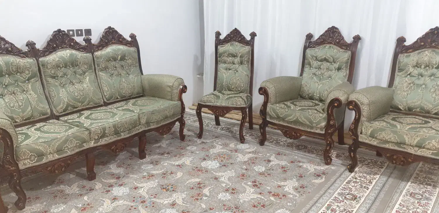 مبلمان سلطنتی|مبلمان خانگی و میز عسلی|روانسر, |دیوار