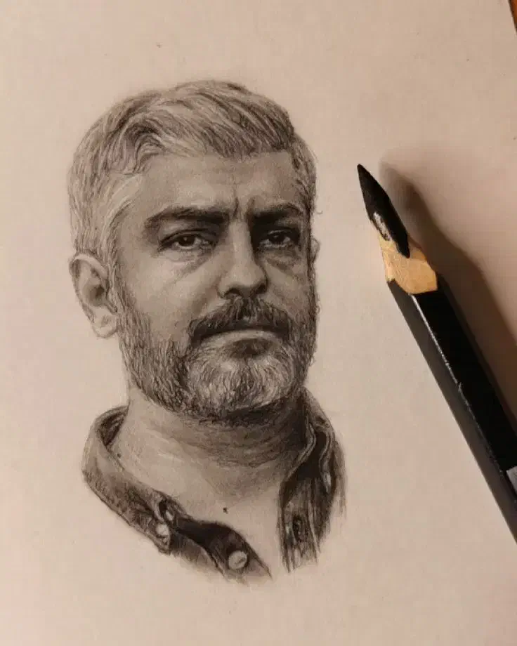 طراحی چهره در تخفیف بلک فرایدی تا ۷ اذر|تابلو، نقاشی، عکس|شهرکرد, |دیوار