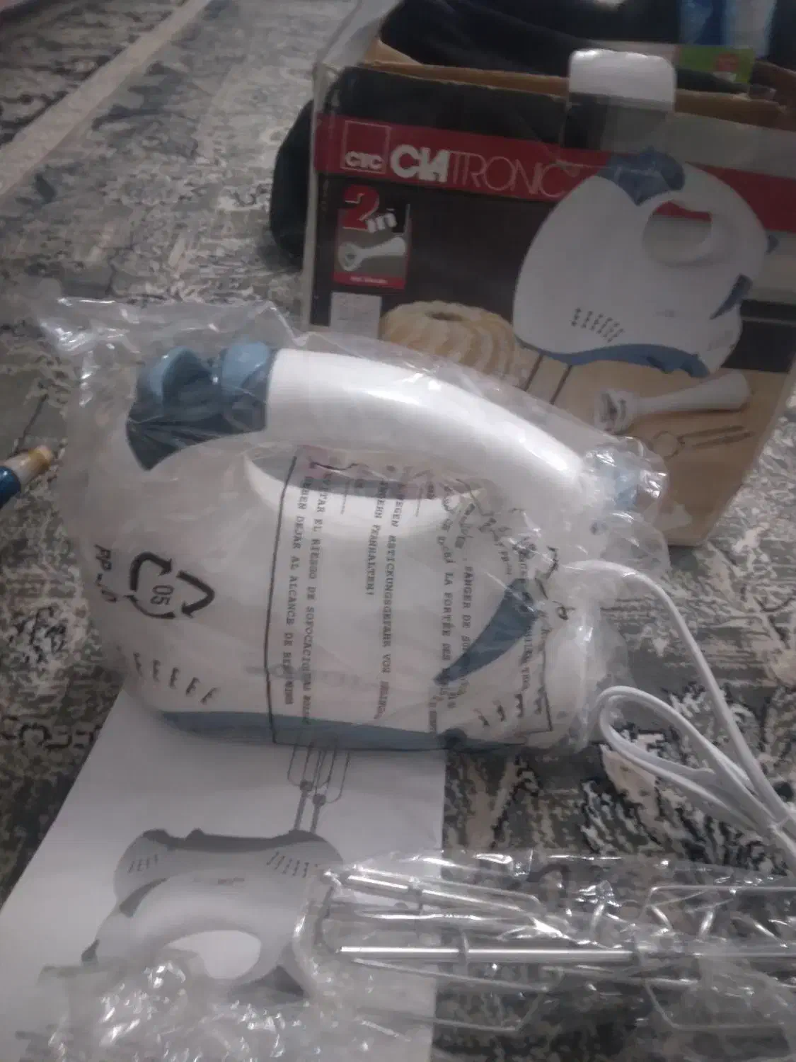 همزن وگوشت کوب برقی کلاترونیک|سایر لوازم برقی|شیراز, شاه قلی بیگی|دیوار