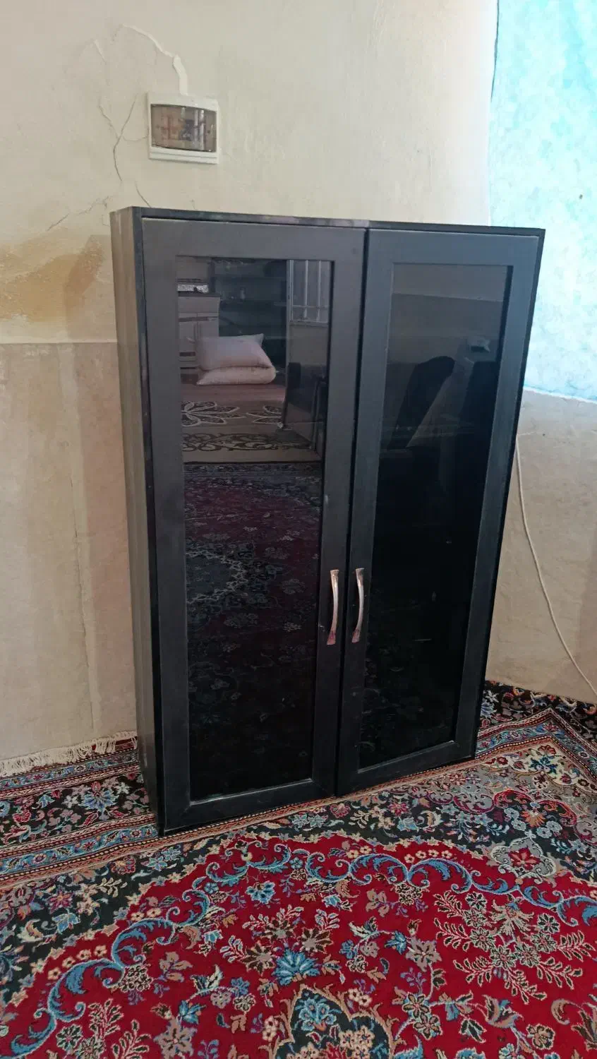 ویترین و جای کتاب|بوفه، ویترین، کنسول|تیران, |دیوار