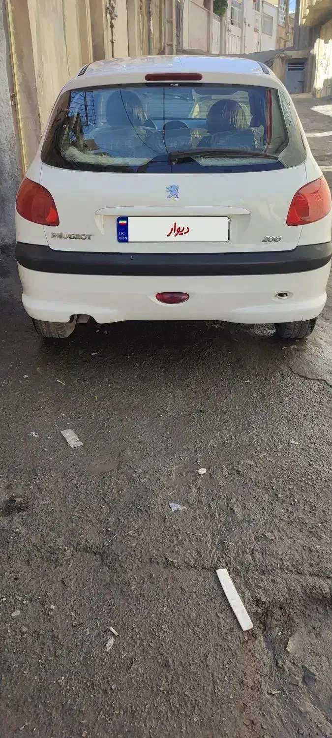پژو ۲۰۶ تیپ ۳|خودرو سواری و وانت|کرمانشاه, |دیوار