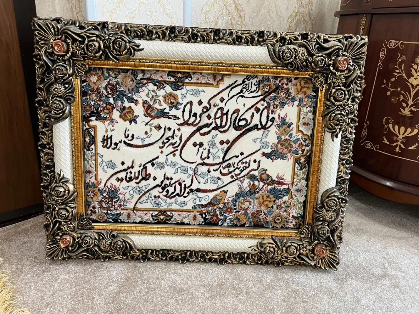 تابلو فرش وان یکاد شیک و کیفیت عالی|تابلو فرش|اهواز, فولادشهر|دیوار