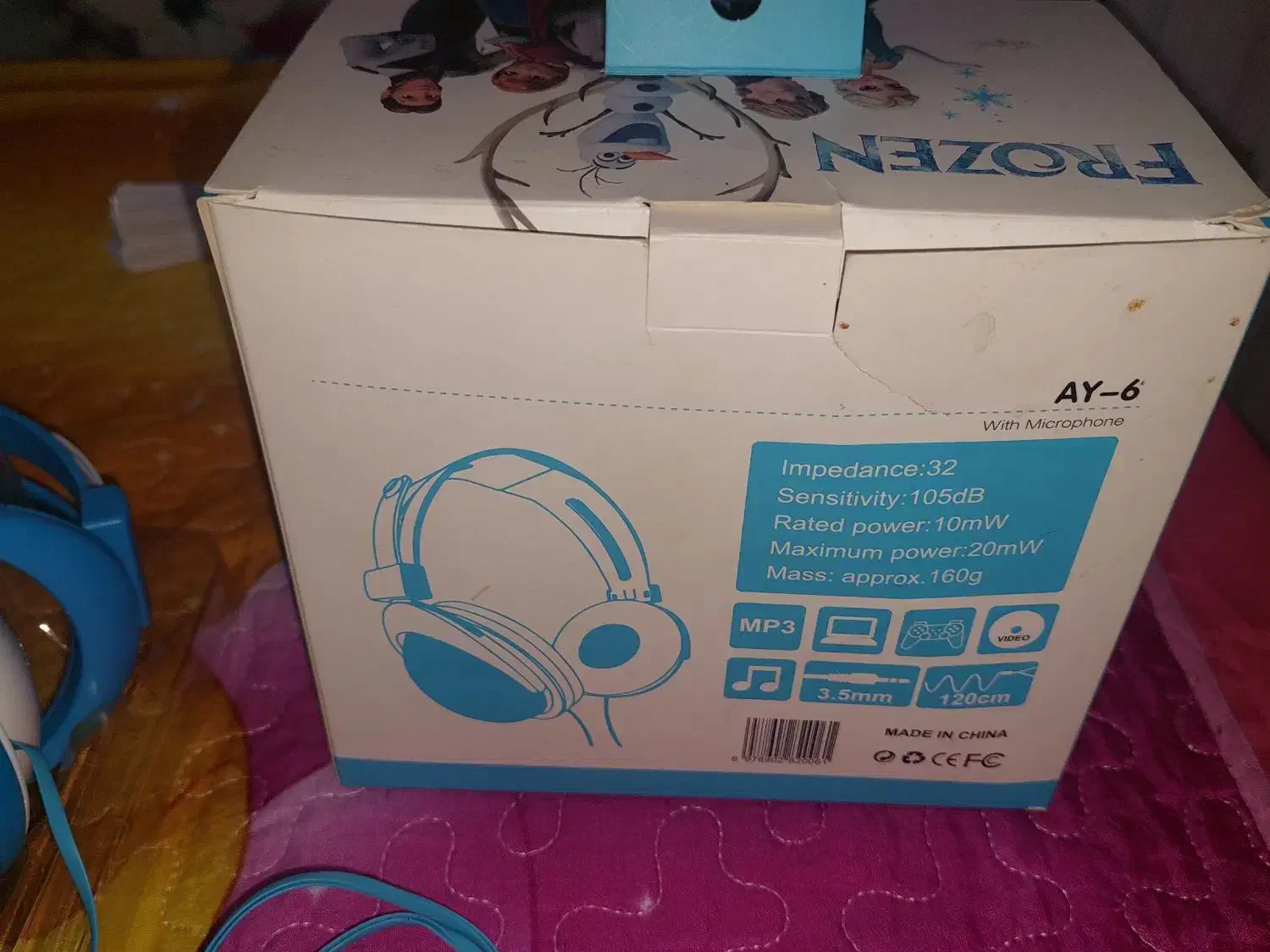 هدفون سیمی فروزن آنا السا|لوازم جانبی موبایل و تبلت|ارومیه, |دیوار