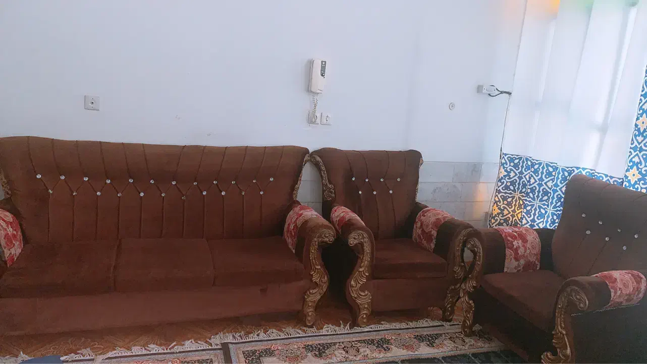 مبل۷نفره|مبلمان خانگی و میز عسلی|میبد, |دیوار