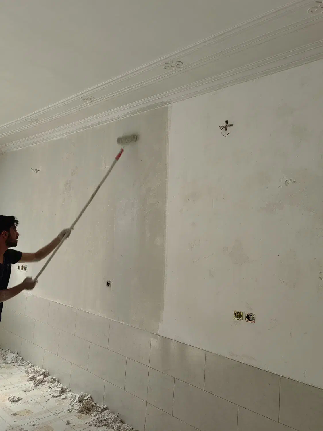 خدمات نقاشی ساختمان|خدمات پیشه و مهارت|حمیدیا, |دیوار