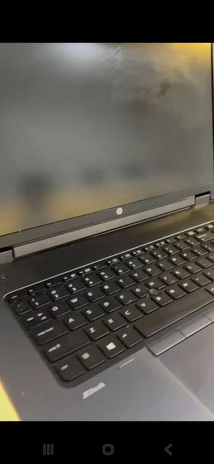 لپتاپ hp zbook 17 inch Ci5 ram8 ssd256 گرافیک 2gb|رایانه همراه|خوی, |دیوار