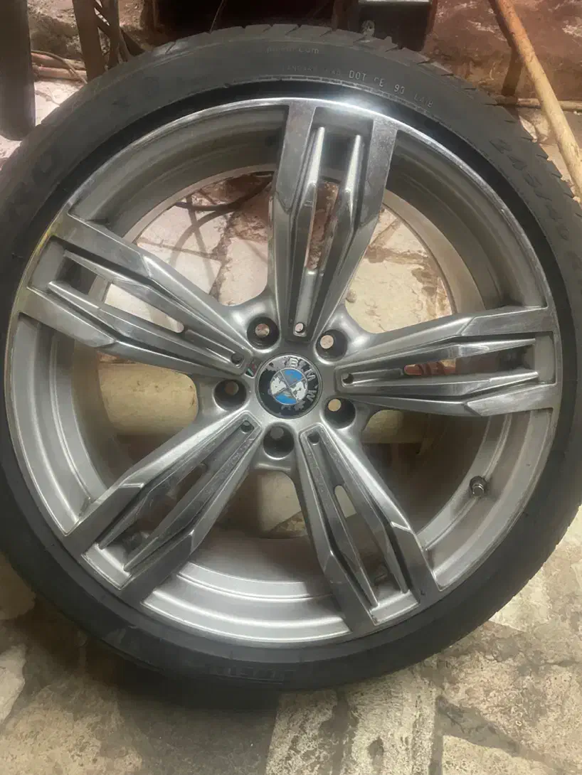 رینگ و لاستیک bmw سایز ۱۹|قطعات یدکی و لوازم جانبی|تهران, زعفرانیه|دیوار