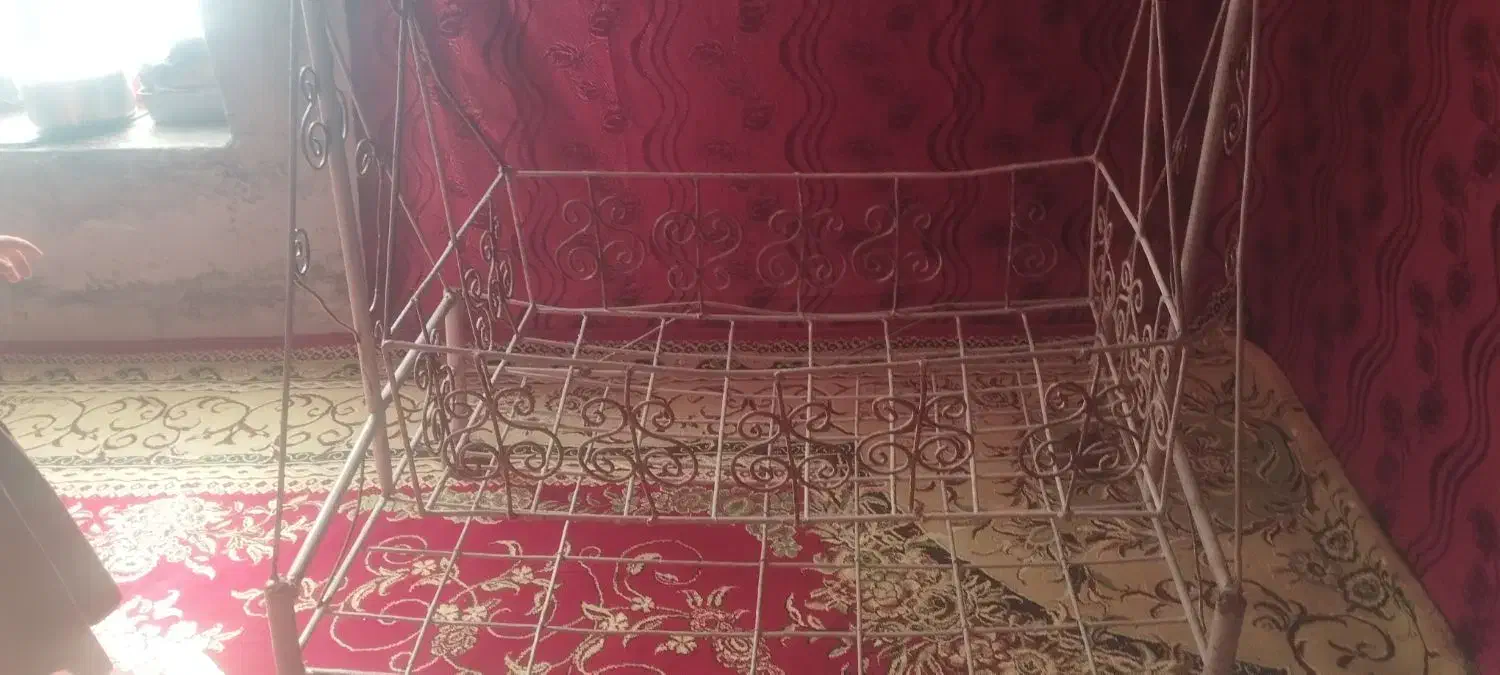 گهواره فلزی|تخت و صندلی بچه|خاش, |دیوار