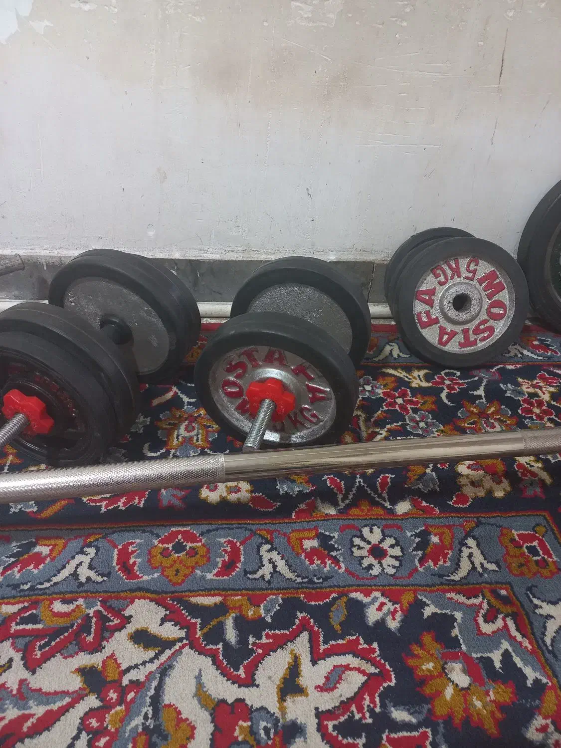 دمبل،هالتر و وزنه صفحه|تجهیزات ورزشی|اسلامشهر, شهرک قائمیه|دیوار