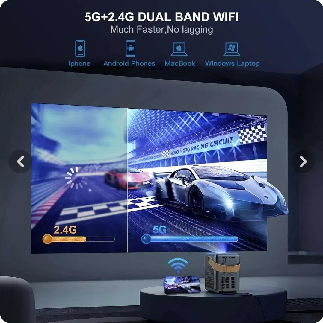 ویدئو پروژکتور wimius|تلویزیون و پروژکتور|دوگنبدان, |دیوار