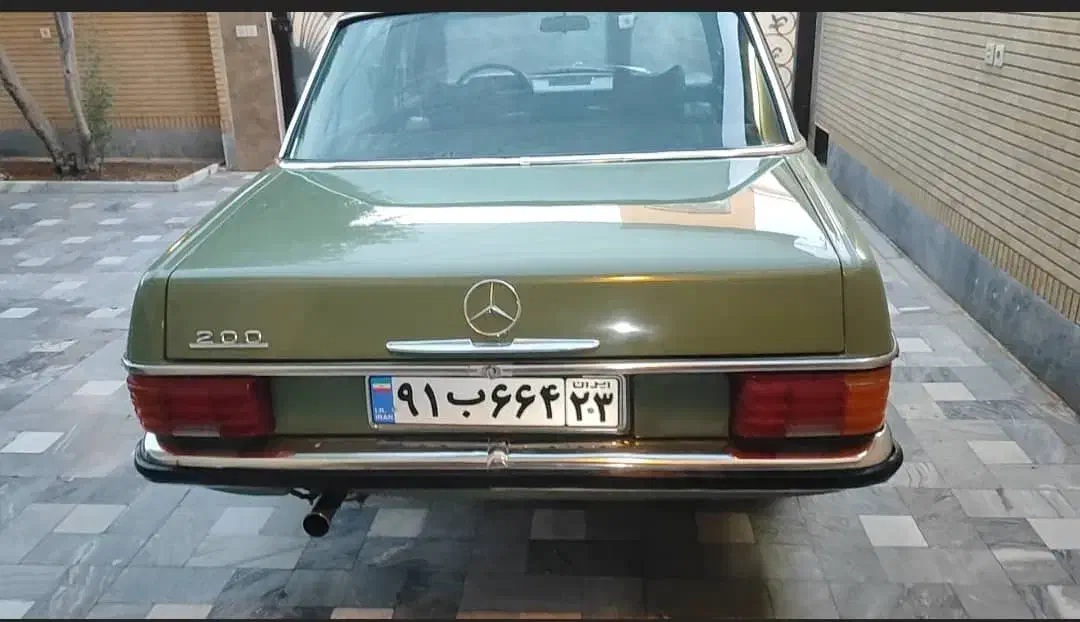 مرسدس بنز معماری ۲۰۰ مدل ۱۹۷۳|خودرو کلاسیک|کاشان, کارگر|دیوار