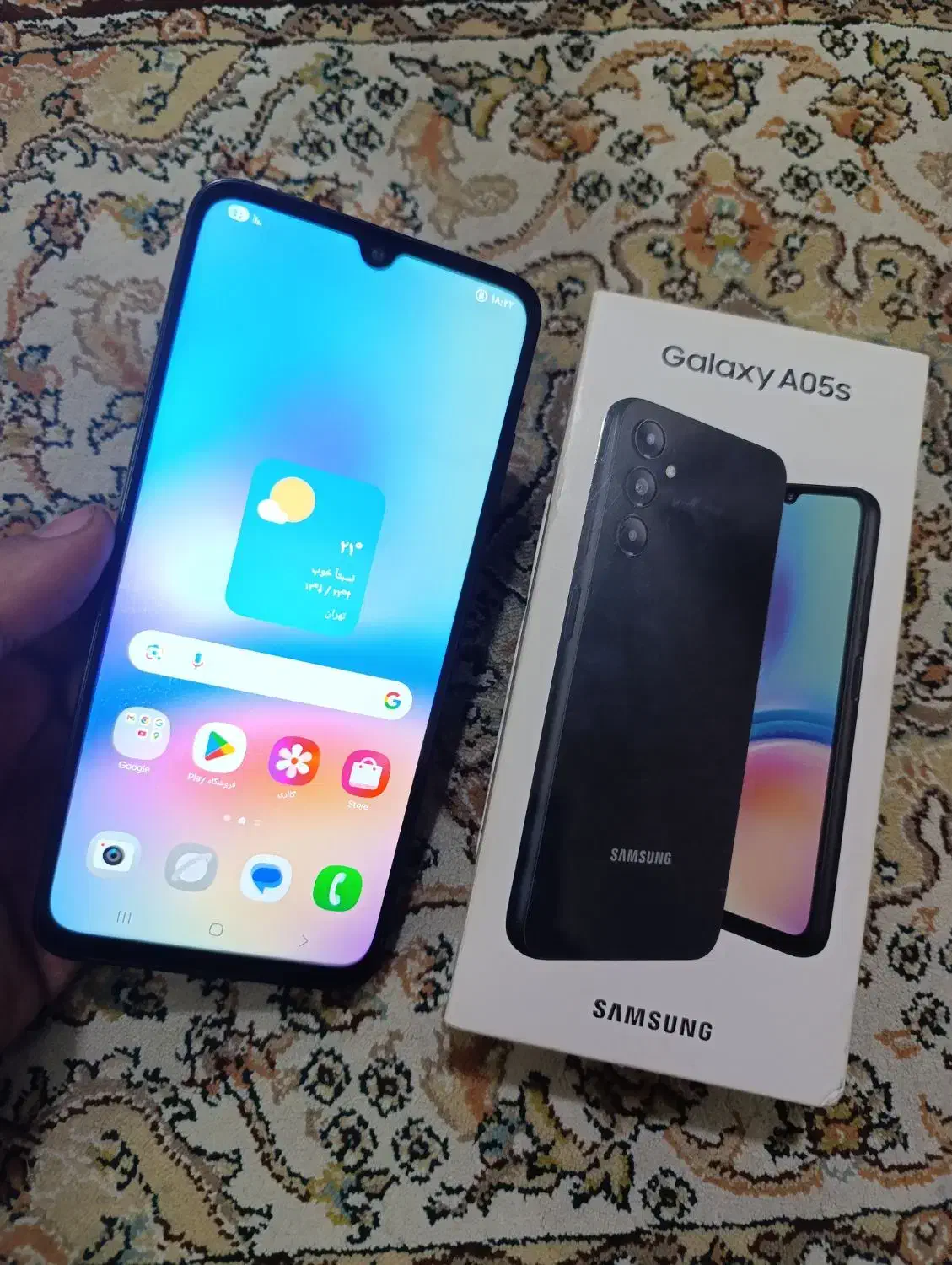 گوشی سامسونگ A05s 128 gig ram 6|موبایل|الیگودرز, |دیوار