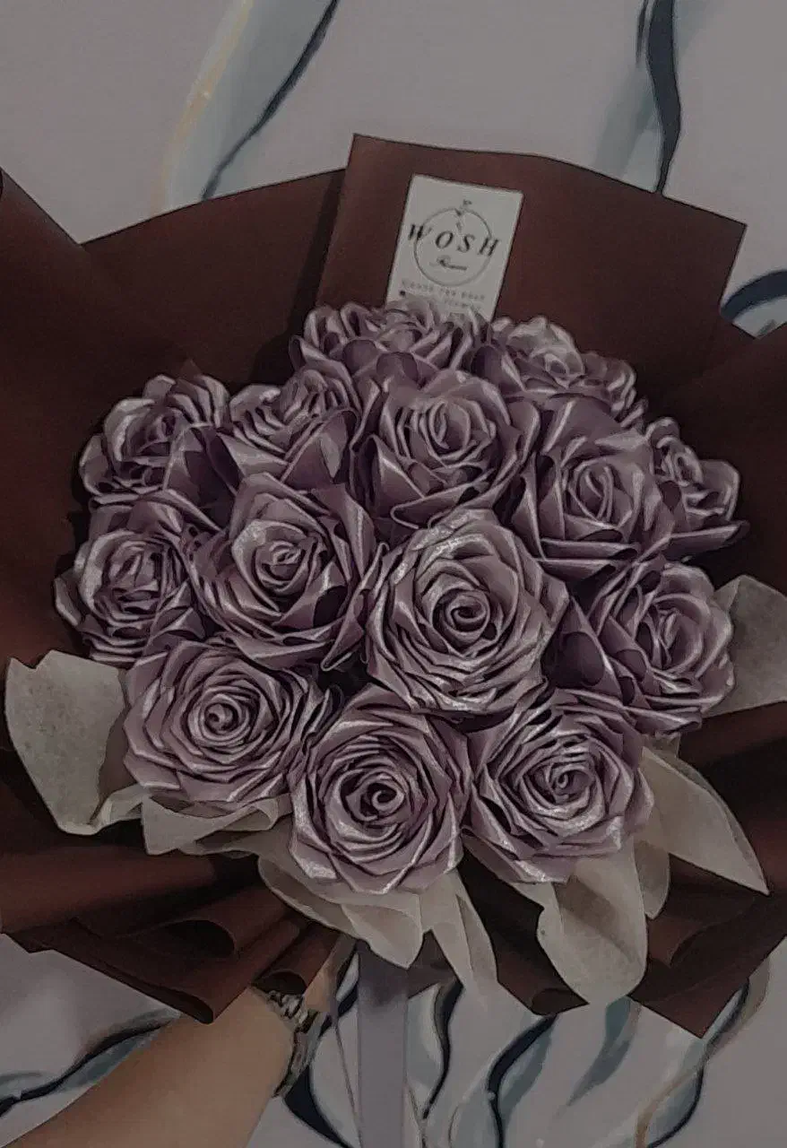 گل رز ربانی جاودانه هدیه ای خاص و شیک|گل مصنوعی|نهاوند, |دیوار