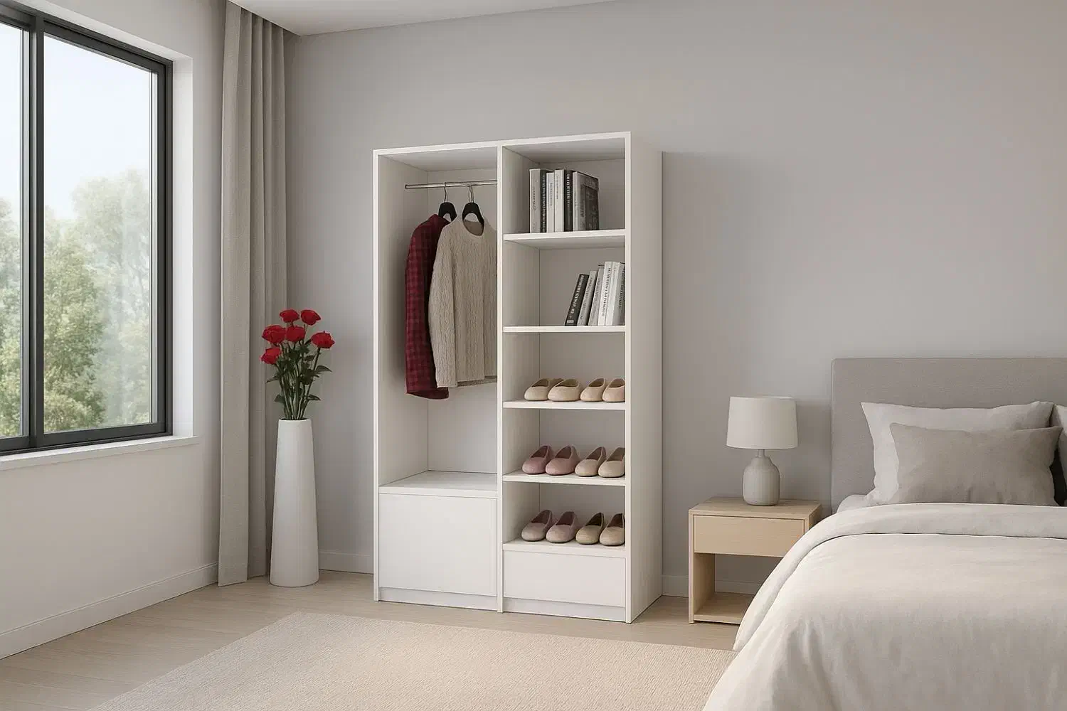 کمد لباس/کتابخانه/جاکفشی(ارسال رایگان تهران)|جاکفشی، کمد، دراور|کرج, عظیمیه|دیوار