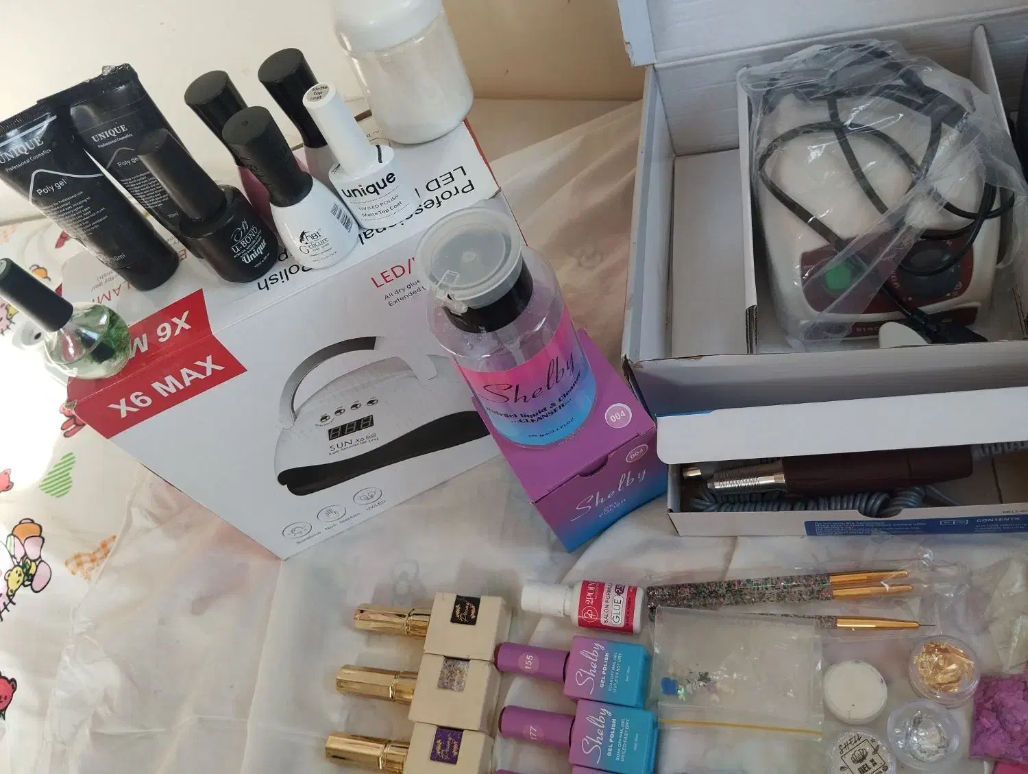 وسایل کاشت ناخون|آرایشی، بهداشتی، درمانی|ملایر, |دیوار