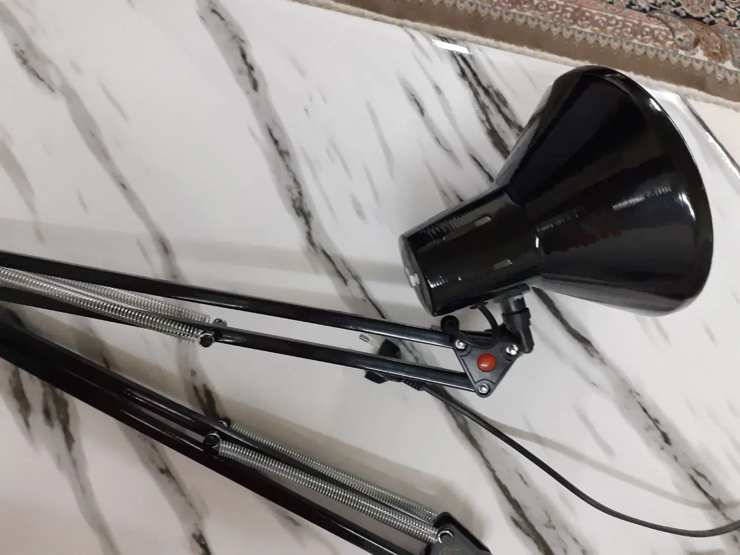 چراغ مطالعه گیره دار|لامپ و چراغ|رشت, معلولین|دیوار