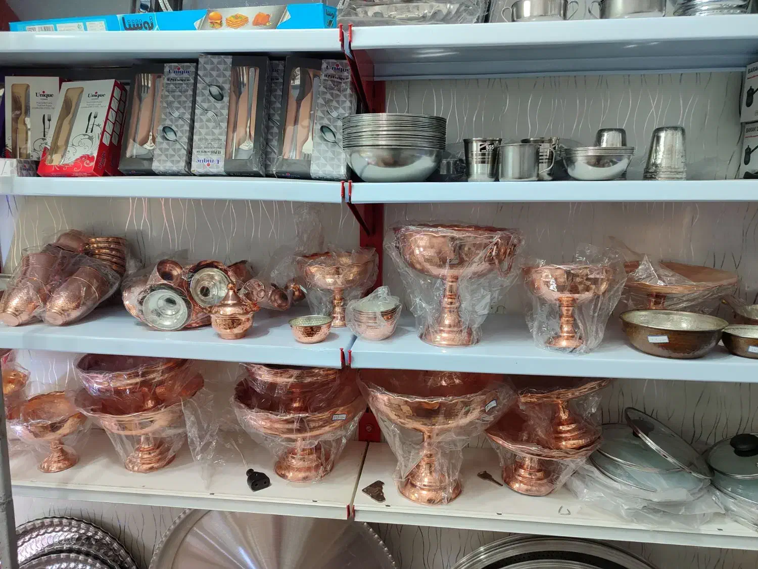 مس نانو زنجان قیمت قدیم|ظروف سرو و پذیرایی|منجیل, |دیوار