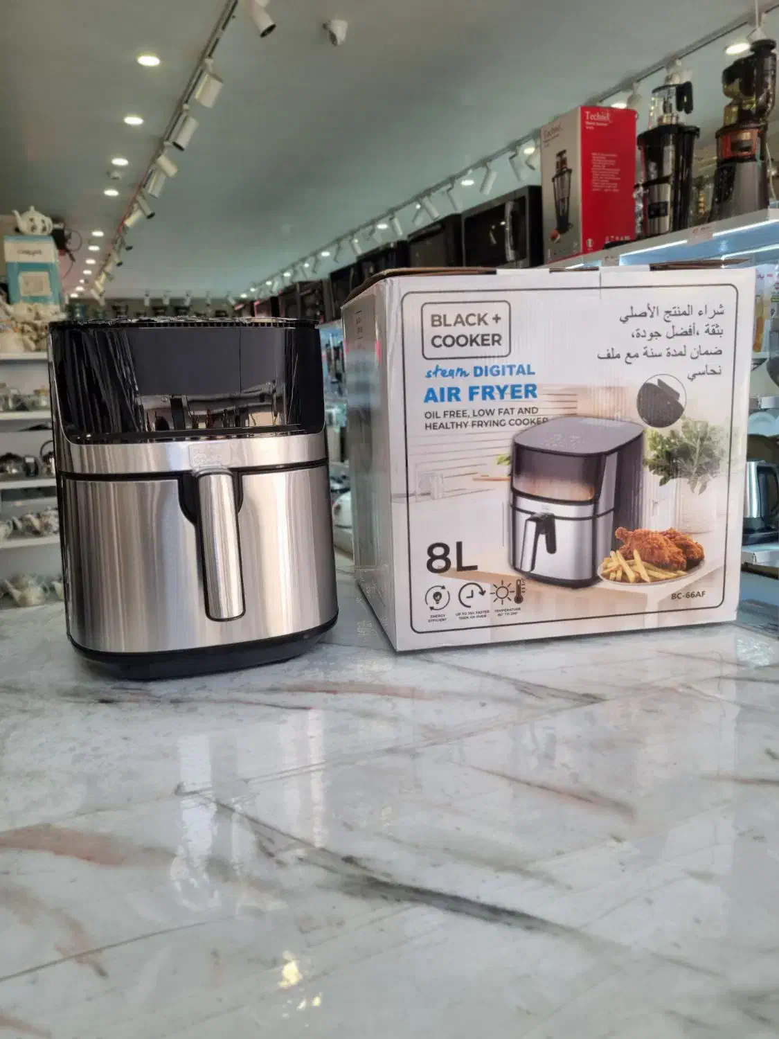 سرخ کن بدون روغن  بلک کوکر ۸لیتر با بخار آب|اجاق گاز و لوازم برقی پخت‌وپز|کرج, دولت‌آباد|دیوار