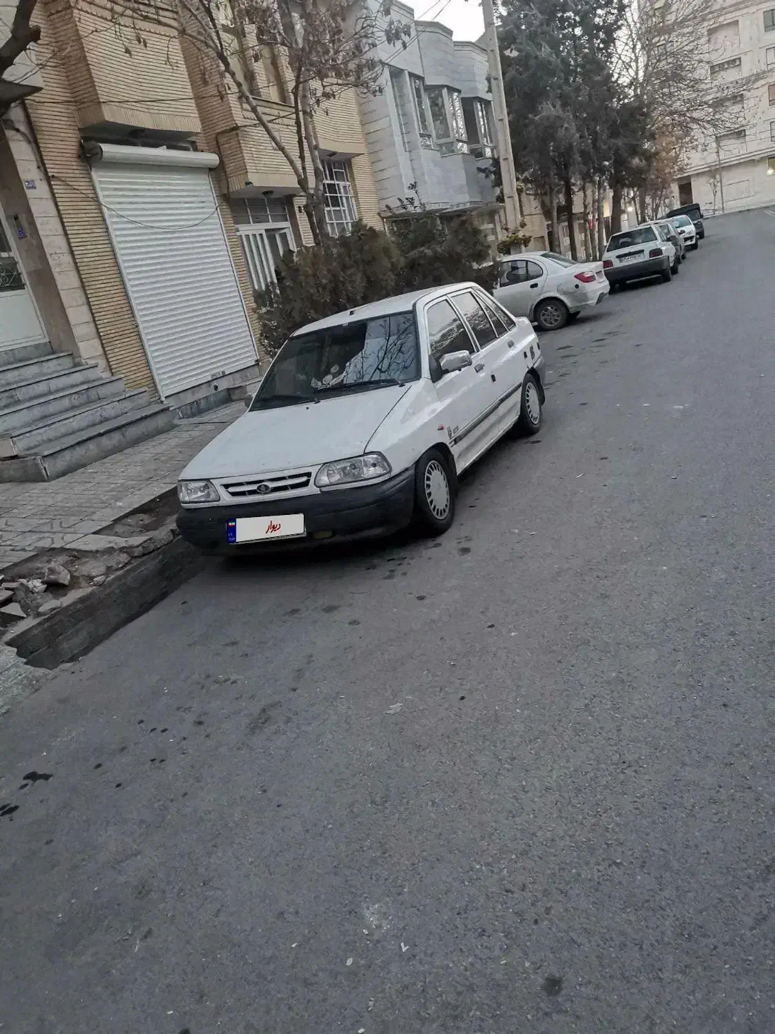 پراید سفید ۸۹|خودرو سواری و وانت|گرگان, |دیوار