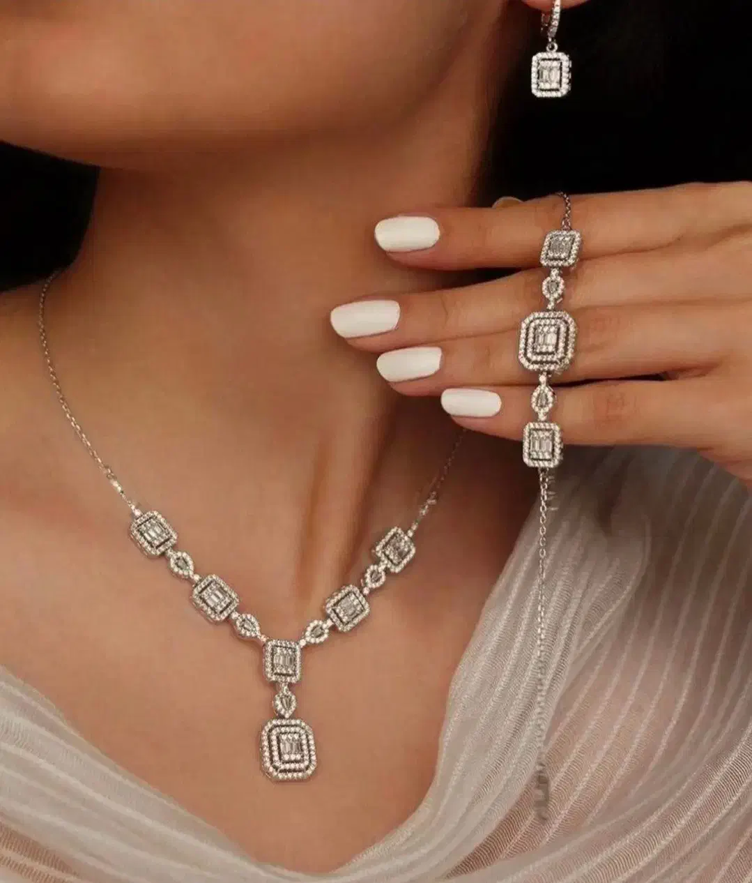 سرویس نقره اصل جواهری|جواهرات|قم, باجک دو|دیوار