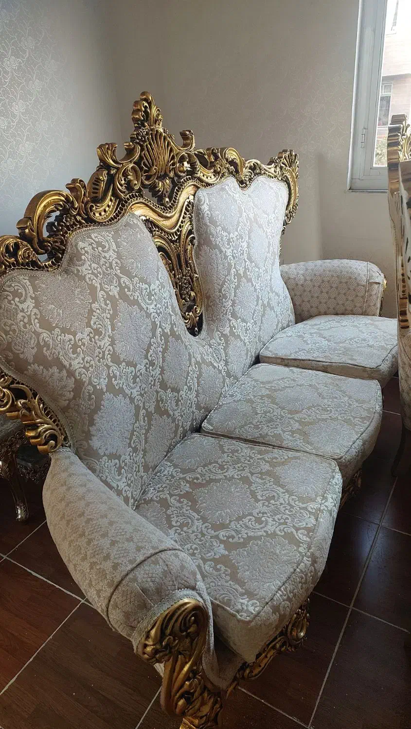 مبل سلطنتی|مبلمان خانگی و میز عسلی|مریوان, |دیوار