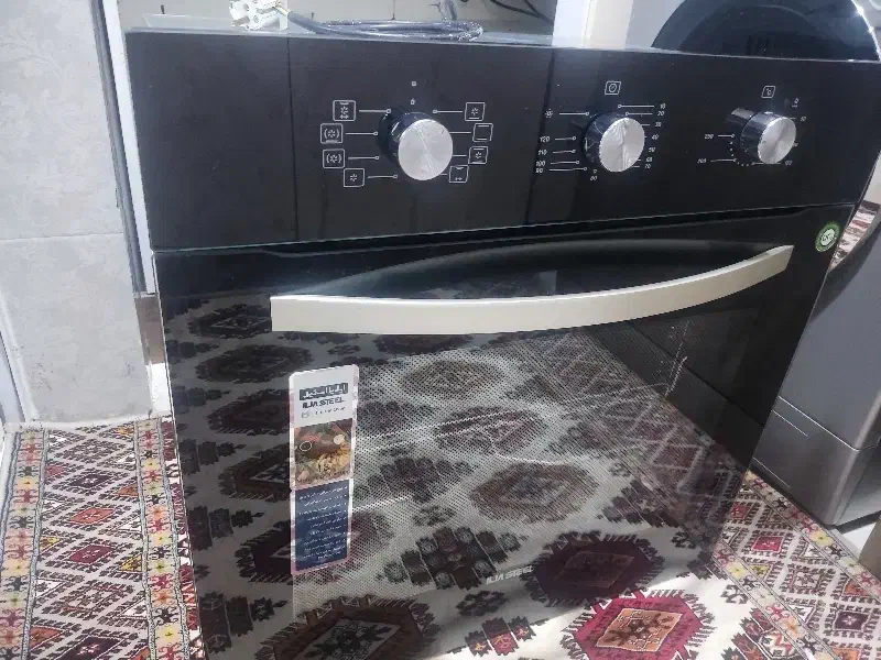 فر برقی تمام شیشه ای ایلیا استیل|اجاق گاز و لوازم برقی پختوپز|بندر ترکمن, |دیوار