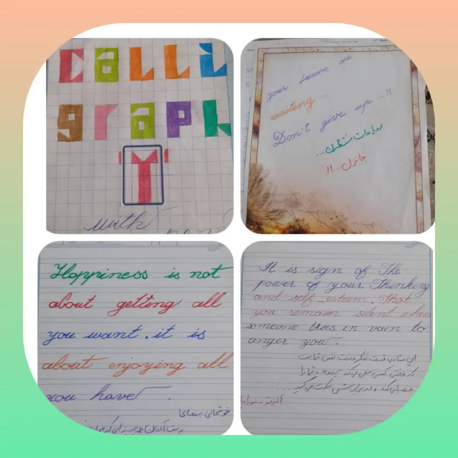 آموزش خصوصی خوشنویسی لاتین|خدمات آموزشی|شاهرود, |دیوار