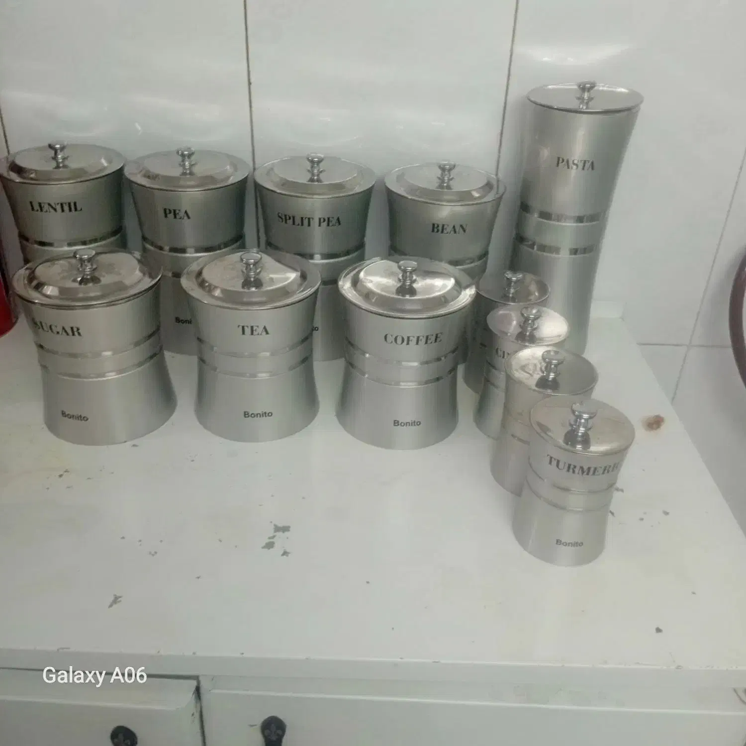 سرویس 12پارچه ادویجات و حبوبات|ظروف نگهدارنده، پلاستیکی، یک‌بارمصرف|قم, شهرک سازمان آب|دیوار