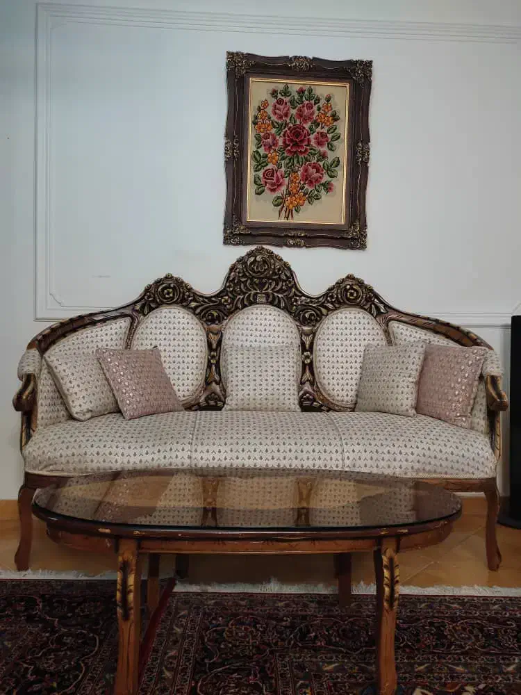 مبل استیل ۹ نفره|مبلمان خانگی و میز عسلی|تهران, سردارجنگل|دیوار