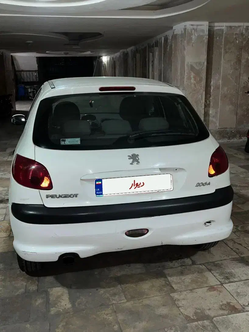 پژو۲۰۶تیپ ۶ اتوماتیک|خودرو سواری و وانت|تهران, خواجه نظام الملک|دیوار