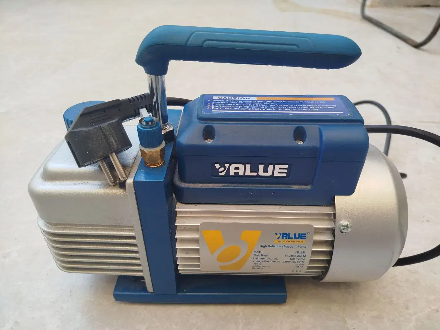 پمپ وکیوم والیو۱۱۵|مصالح و تجهیزات ساختمان|لار, |دیوار