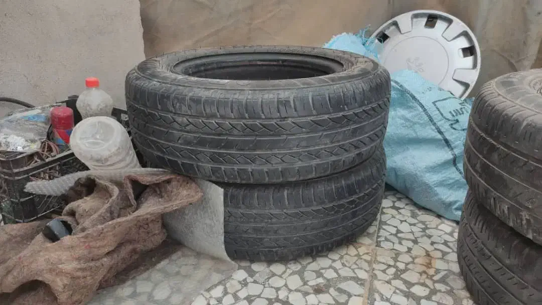 چهارحلقه رینگ ولاستیک پژو|قطعات یدکی و لوازم جانبی|زابل, |دیوار