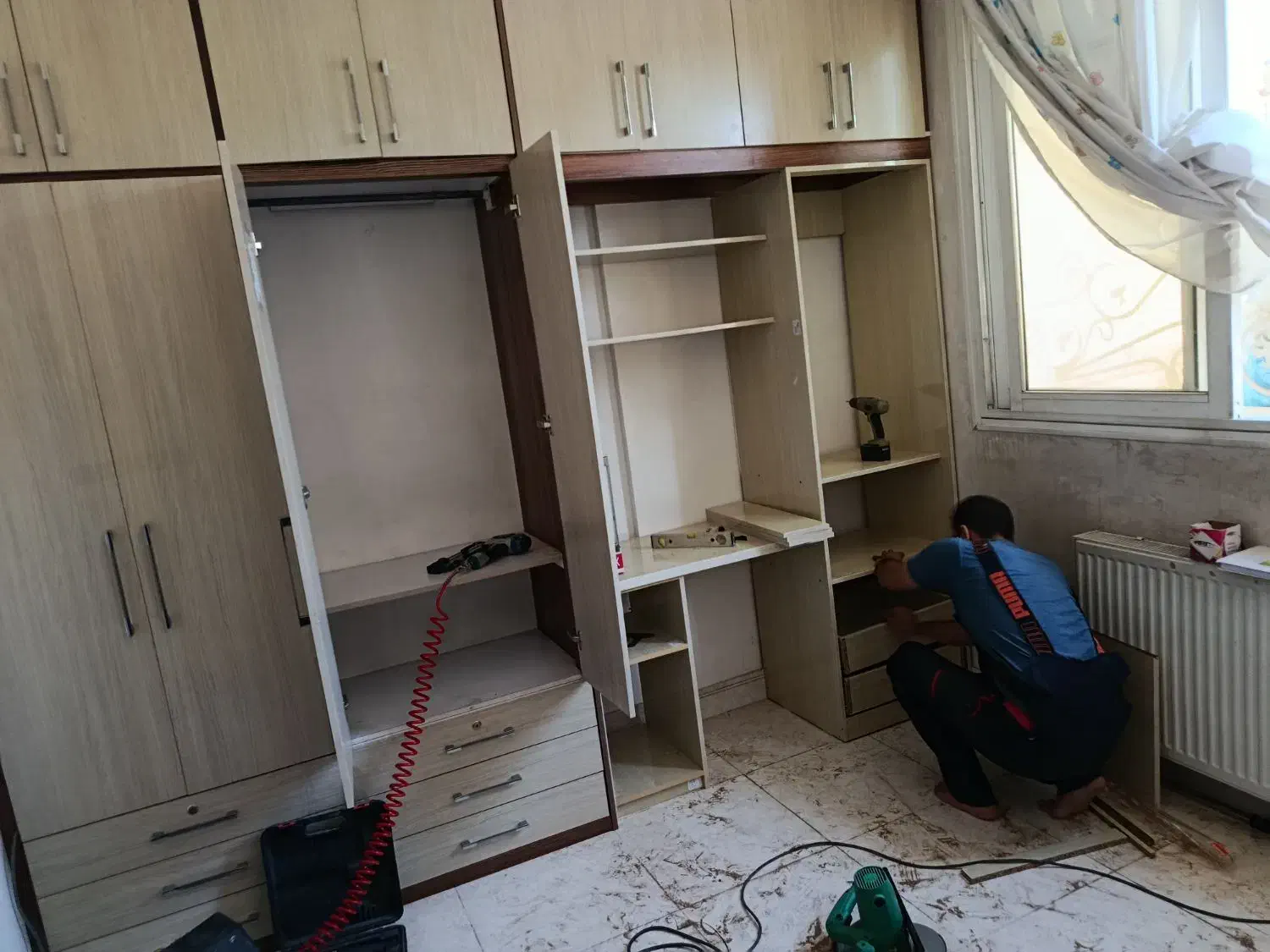 کابینتMDF .تعمیرات.دریل کاری و نصب شلف و تابلو|خدمات پیشه و مهارت|مشهد, حسابی جنوبی (شهرک غرب)|دیوار