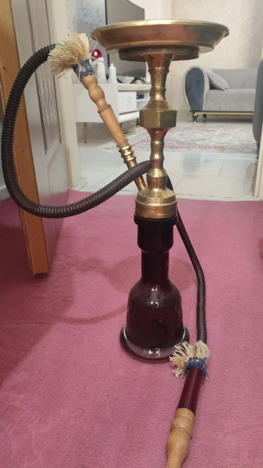 قلیان.برنجی تو پر|کلکسیون و سرگرمی|تبریز, |دیوار