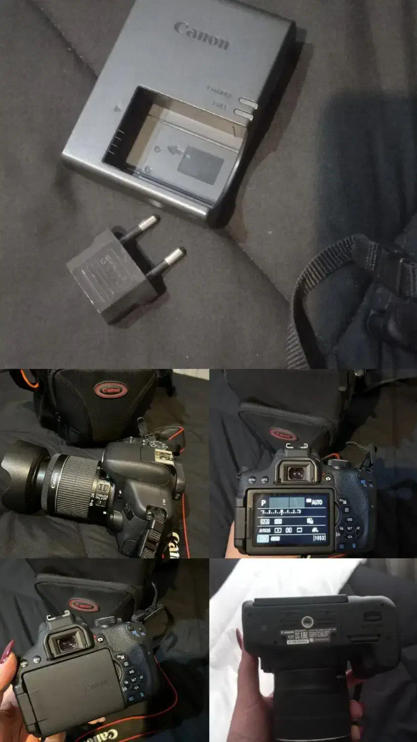 دوربین کنون 750D|دوربین عکاسی و فیلمبرداری|کرج, ساسانی (قلمستان)|دیوار